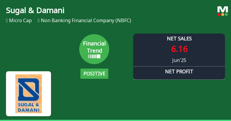 Sugal & Damani Share Brokers Q3 2025 Financial Trend and Market Performance Analysis