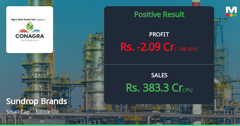 Sundrop Brands Q2 FY26: Margin Pressures Mount Despite Revenue Growth