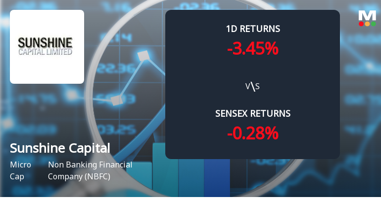 Sunshine Capital Ltd Faces Significant Selling Pressure, Stock Declines 81.33% Year-to-Date Amid Losses.