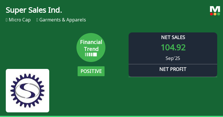 Super Sales India Reports Strong Profit Metrics Amid Ongoing Cash Flow Challenges