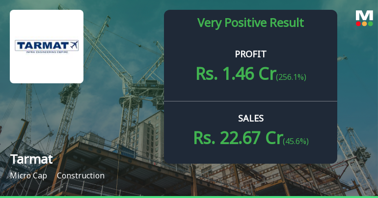 Tarmat Ltd Q2 FY26: Strong Profit Growth Masks Underlying Operational Challenges
