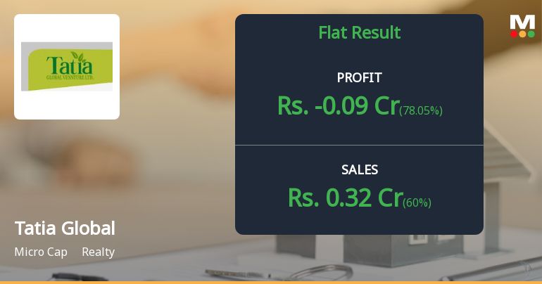 Tatia Global Venture Q2 FY26: Sharp Profit Decline Raises Concerns Despite Revenue Growth