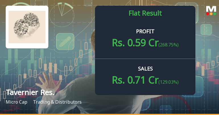 Tavernier Resources Ltd: Stagnant Operations Mask Balance Sheet Strength