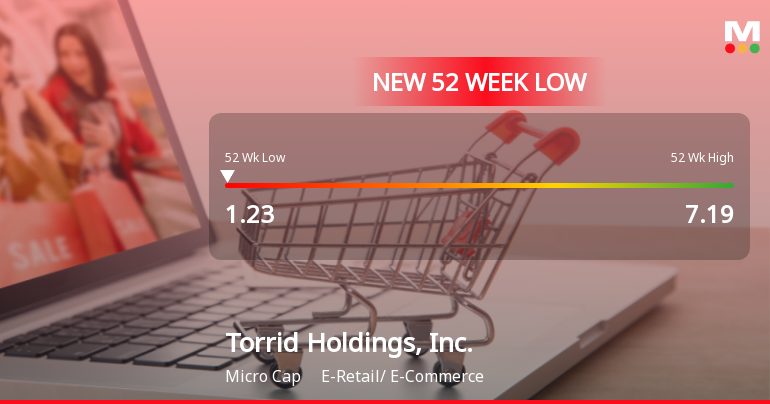 Torrid Holdings Hits New 52-Week Low at $1.23 Amidst Declining Performance