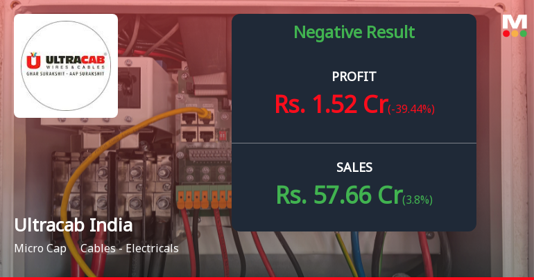 Ultracab (India) Q2 FY26: Margin Compression Overshadows Revenue Growth