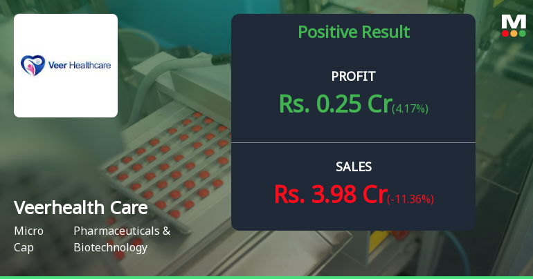 Veerhealth Care Q2 FY26: Profit Recovery Masks Deeper Revenue Concerns