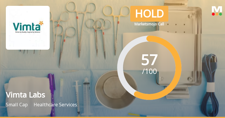 Vimta Labs Sees Revision in Market Evaluation Amid Mixed Financial Signals