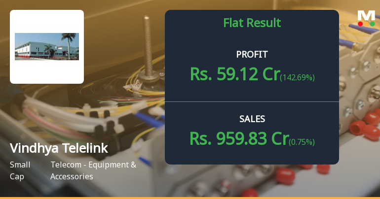 Vindhya Telelinks Q2 FY26: Strong Profit Surge Masks Margin Concerns