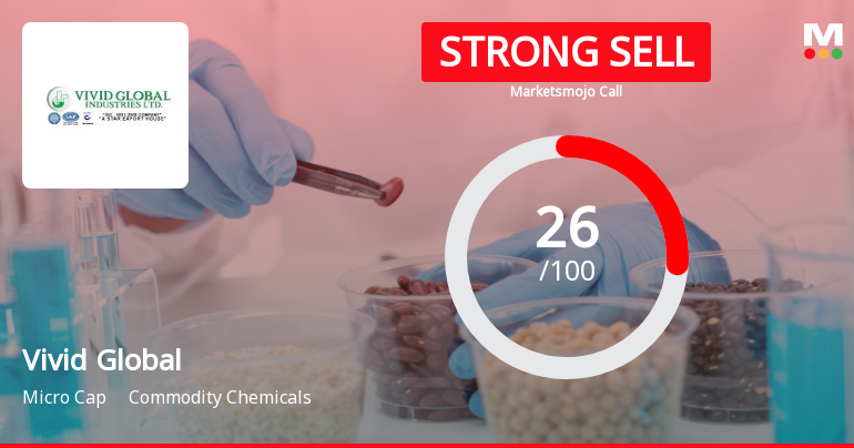 Vivid Global Industries Faces Evaluation Adjustment Amidst Mixed Financial Indicators and Market Trends