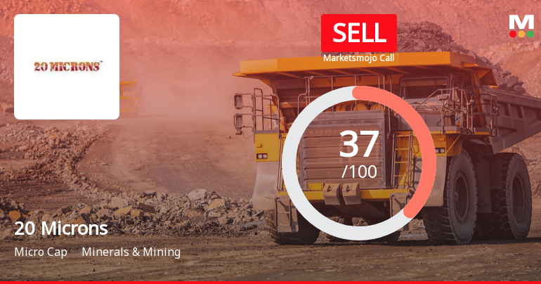 20 Microns Sees Revision in Market Assessment Amidst Mixed Financial Signals