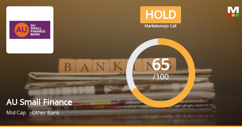 AU Small Finance Bank Sees Shift in Market Assessment Amid Mixed Financial and Technical Signals