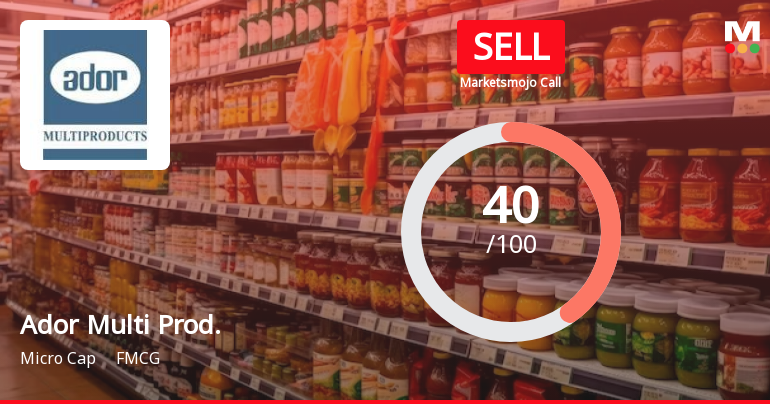 Ador Multi Prod. Sees Revision in Market Evaluation Amid Mixed Financial Signals