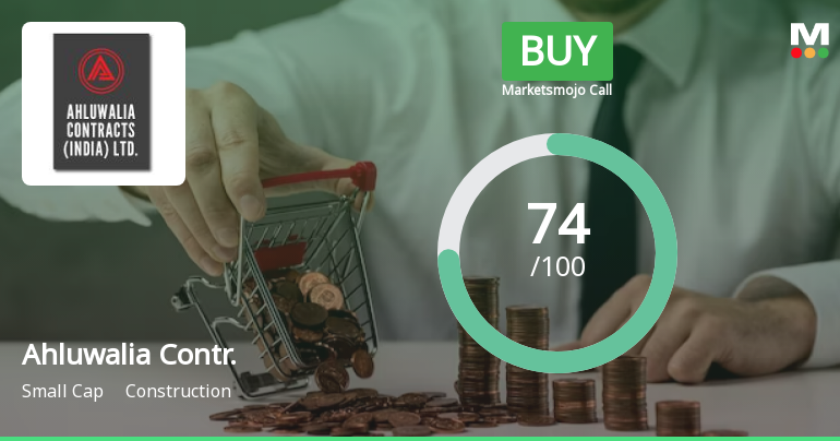 Ahluwalia Contracts (India) Ltd is Rated Buy