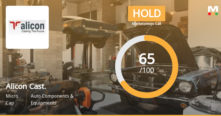 Alicon Cast. Sees Revision in Market Evaluation Amid Mixed Financial Signals
