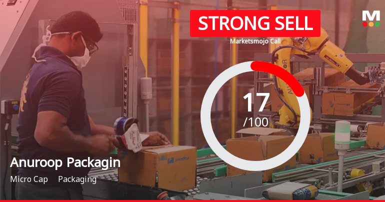 Anuroop Packagin Sees Revision in Market Evaluation Amid Challenging Fundamentals