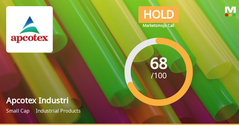 Apcotex Industries Ltd is Rated Hold