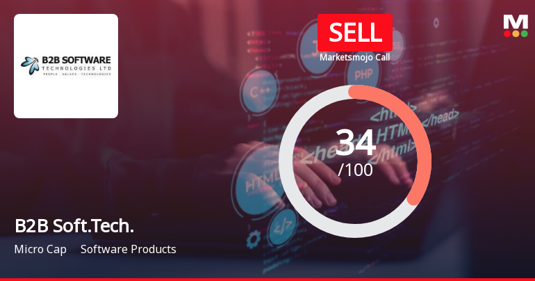 B2B Soft.Tech. Sees Revision in Market Assessment Amid Mixed Financial Signals