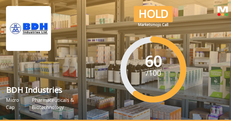 BDH Industries Ltd is Rated Hold by MarketsMOJO