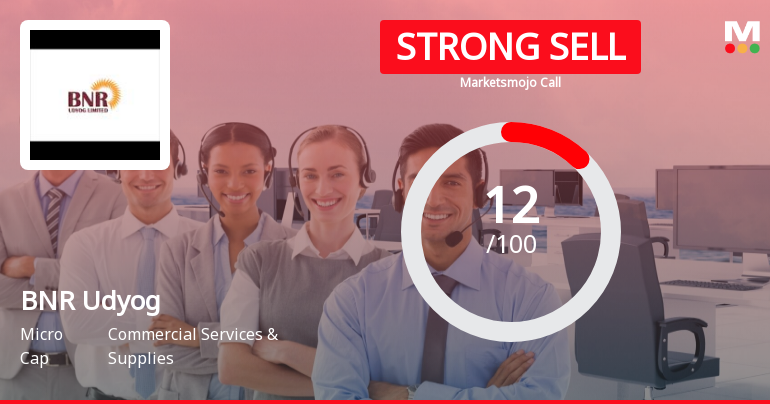BNR Udyog Sees Revision in Market Evaluation Amidst Challenging Financials