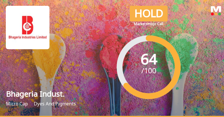 Bhageria Indust. Sees Revision in Market Evaluation Amid Mixed Financial Signals