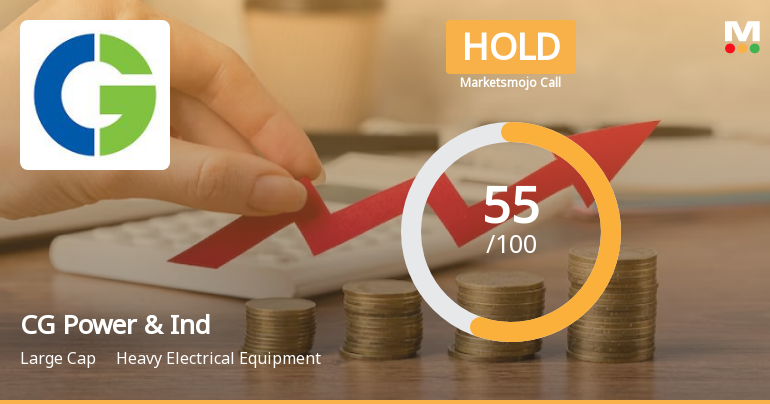 CG Power & Industrial Solutions Ltd is Rated Hold