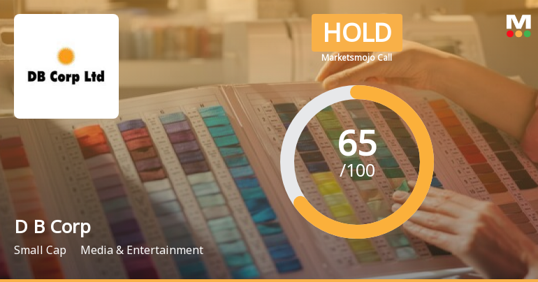 D B Corp Sees Revision in Market Evaluation Amid Mixed Financial Signals