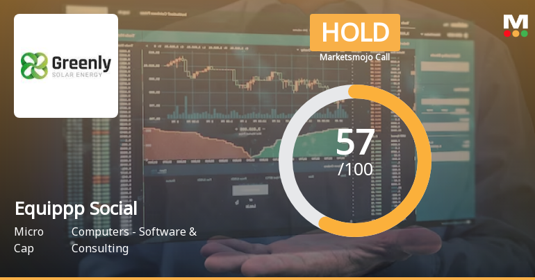 Equippp Social Impact Technologies Ltd is Rated Hold