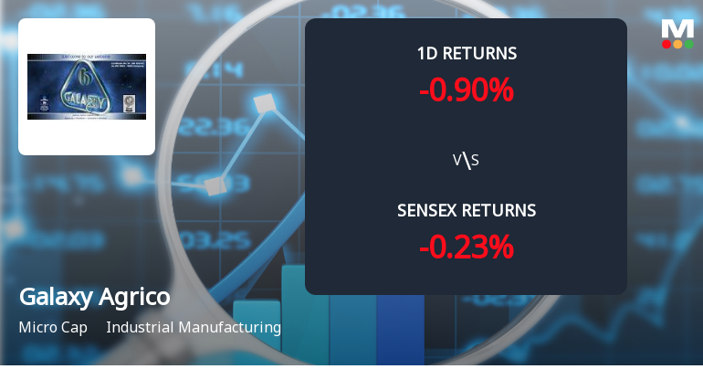 Galaxy Agrico Exports Faces Intense Selling Pressure Amid Consecutive Losses