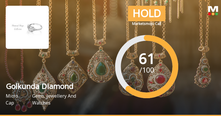 Golkunda Diamonds & Jewellery Sees Shift in Market Assessment Amid Mixed Financial and Technical Signals