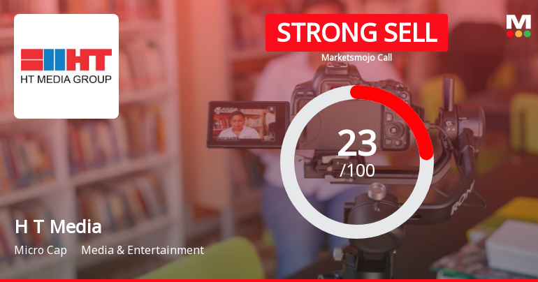 H T Media Faces Mixed Signals Amidst Flat Financials and Technical Shifts