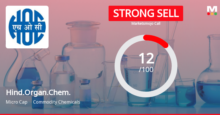 Hind.Organ.Chem. Sees Revision in Market Assessment Amid Challenging Fundamentals