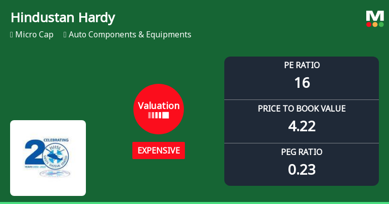 Hindustan Hardy Valuation Shifts Highlight Price Attractiveness Changes