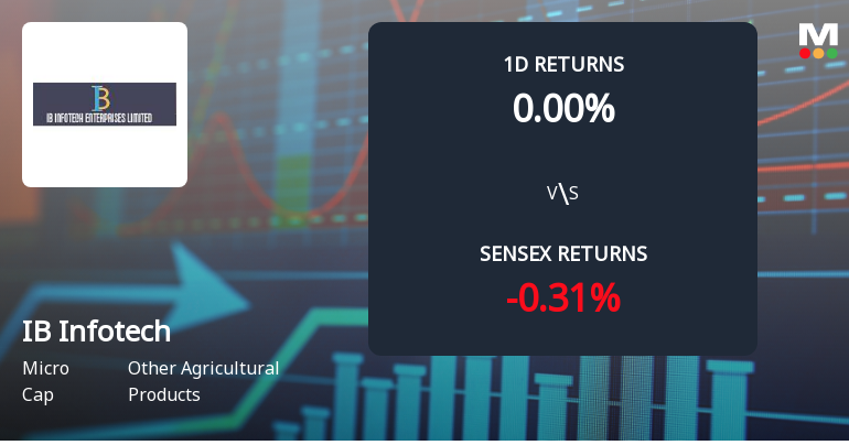 IB Infotech Enterprises Faces Intense Selling Pressure Amid Market Volatility