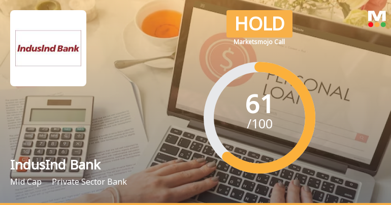 IndusInd Bank Evaluation Revised Amid Mixed Financial and Technical Signals