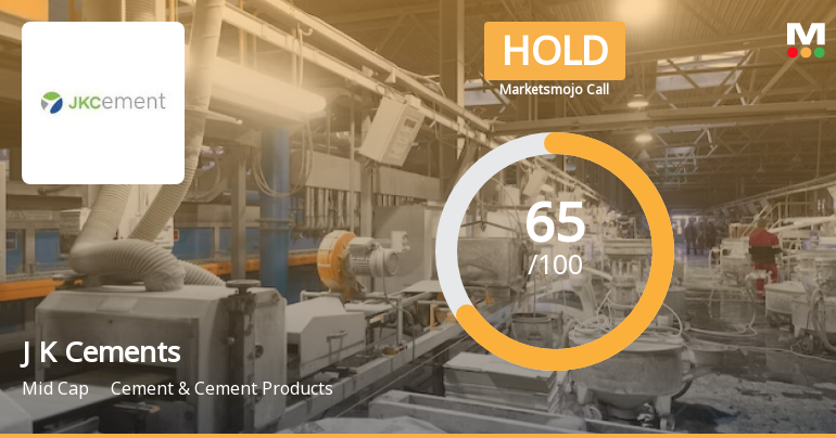 J K Cements Sees Revision in Market Evaluation Amid Mixed Performance Metrics
