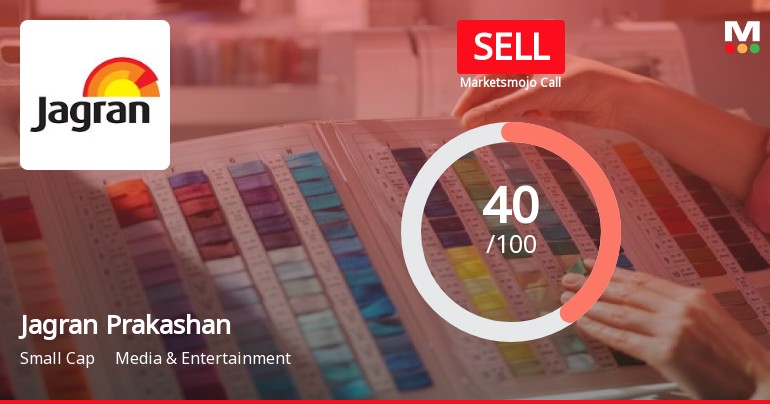 Jagran Prakashan Sees Revision in Market Evaluation Amidst Mixed Financial Signals
