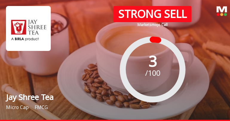 Jay Shree Tea Sees Revision in Market Evaluation Amid Challenging Financial Trends