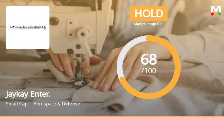 Jaykay Enterprises Ltd is Rated Hold by MarketsMOJO