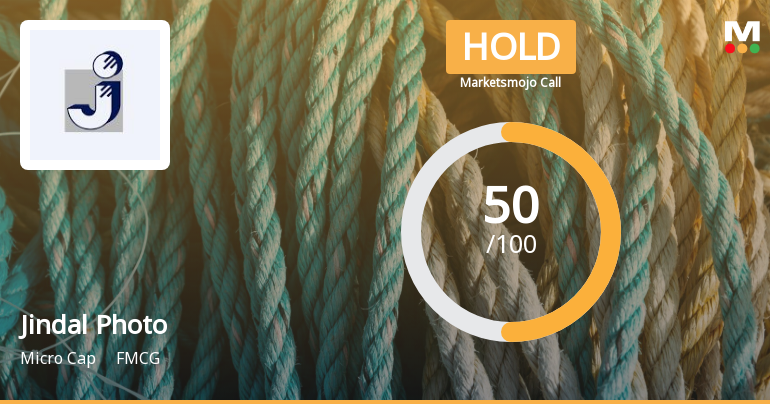 Jindal Photo Sees Revision in Market Evaluation Amid Mixed Financial Signals