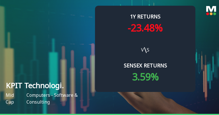 KPIT Technologies Faces Mixed Technical Signals Amid Price Momentum Shift