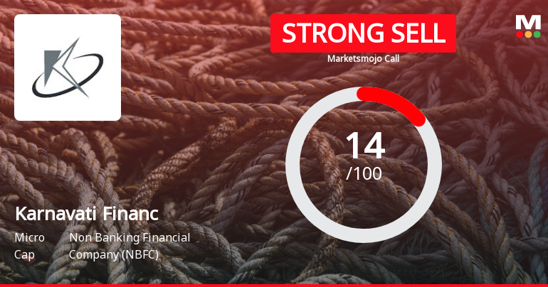 Karnavati Financ Sees Revision in Market Assessment Amid Financial Challenges