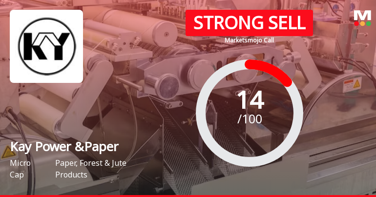 Kay Power &Paper Sees Revision in Market Evaluation Amidst Challenging Fundamentals