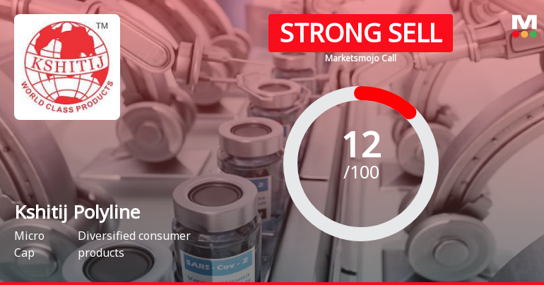 Kshitij Polyline Sees Revision in Market Evaluation Amidst Challenging Trends