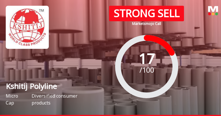 Kshitij Polyline Ltd is Rated Strong Sell