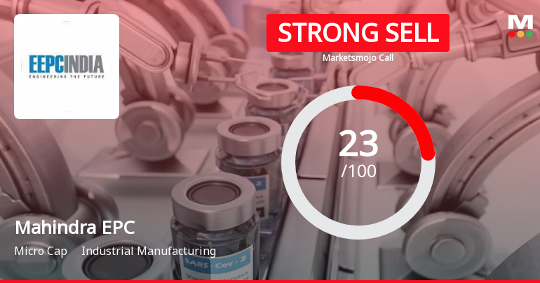 Mahindra EPC Sees Revision in Market Evaluation Amidst Challenging Fundamentals