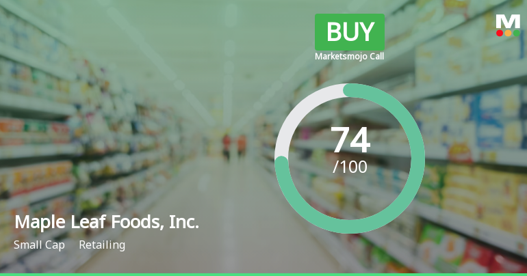 Maple Leaf Foods Shows Strong Financial Performance and Improved Valuation Assessment