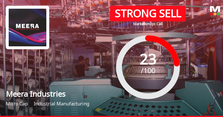 Meera Industries Sees Revision in Market Assessment Amidst Challenging Fundamentals