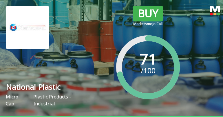 National Plastic Technologies: Analytical Revision Highlights Key Investment Parameters