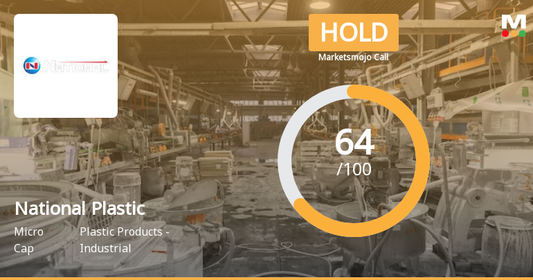 National Plastic Technologies Ltd is Rated Hold