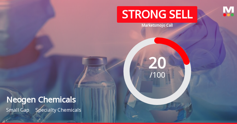 Neogen Chemicals Sees Revision in Market Assessment Amid Challenging Financial Trends